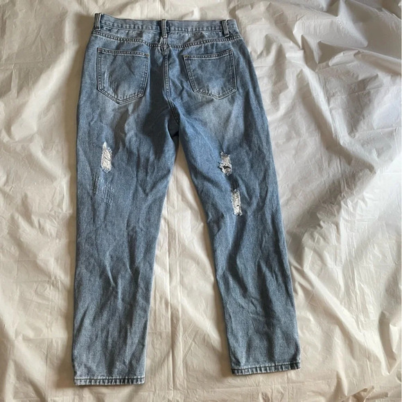 ๐ 90s Vibes Princess Polly Distressed High Waisted Jeans - Women's Size 10๐ - Picture 7 of 10